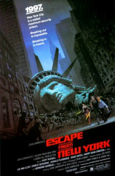 poster 1997: fuga da New York
