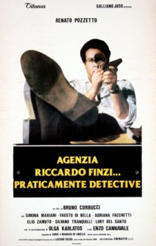 poster Agenzia Riccardo Finzi... praticamente detective