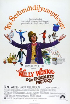 poster Willy Wonka e la fabbrica di cioccolato