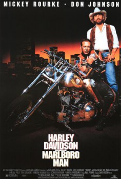 poster Harley Davidson e Marlboro Man
          (1991)
        